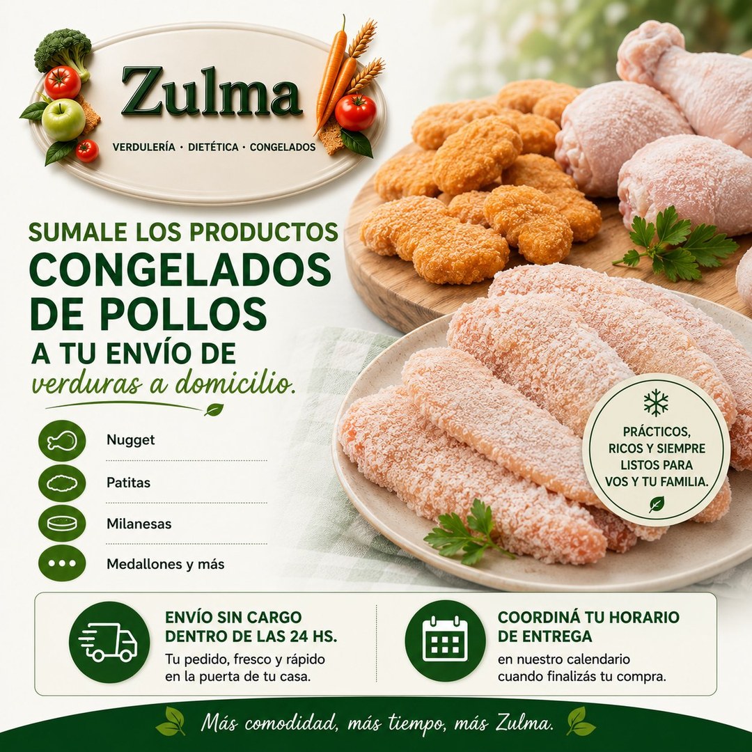 Las compras de una semana en un solo envío